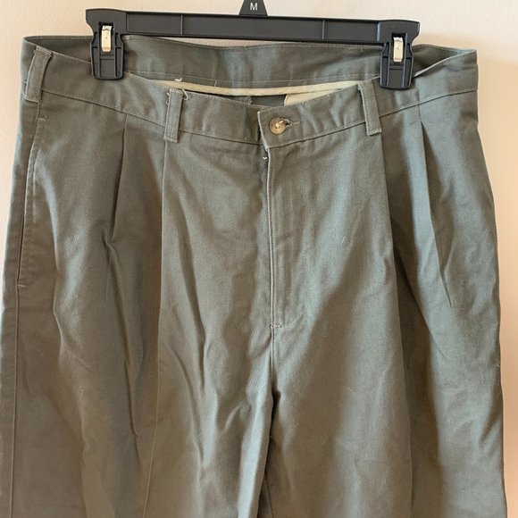 Van Heusen Gray Dress Pants 34/34 - Picture 3 of 8